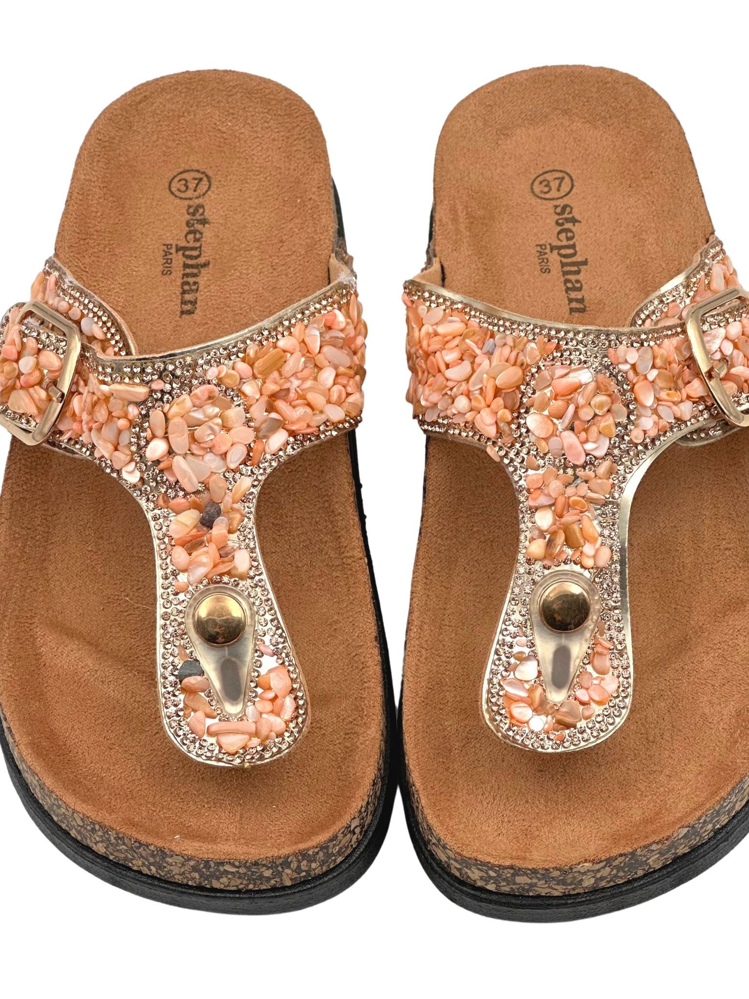 Rosalia - Sandaler med sten og spænde