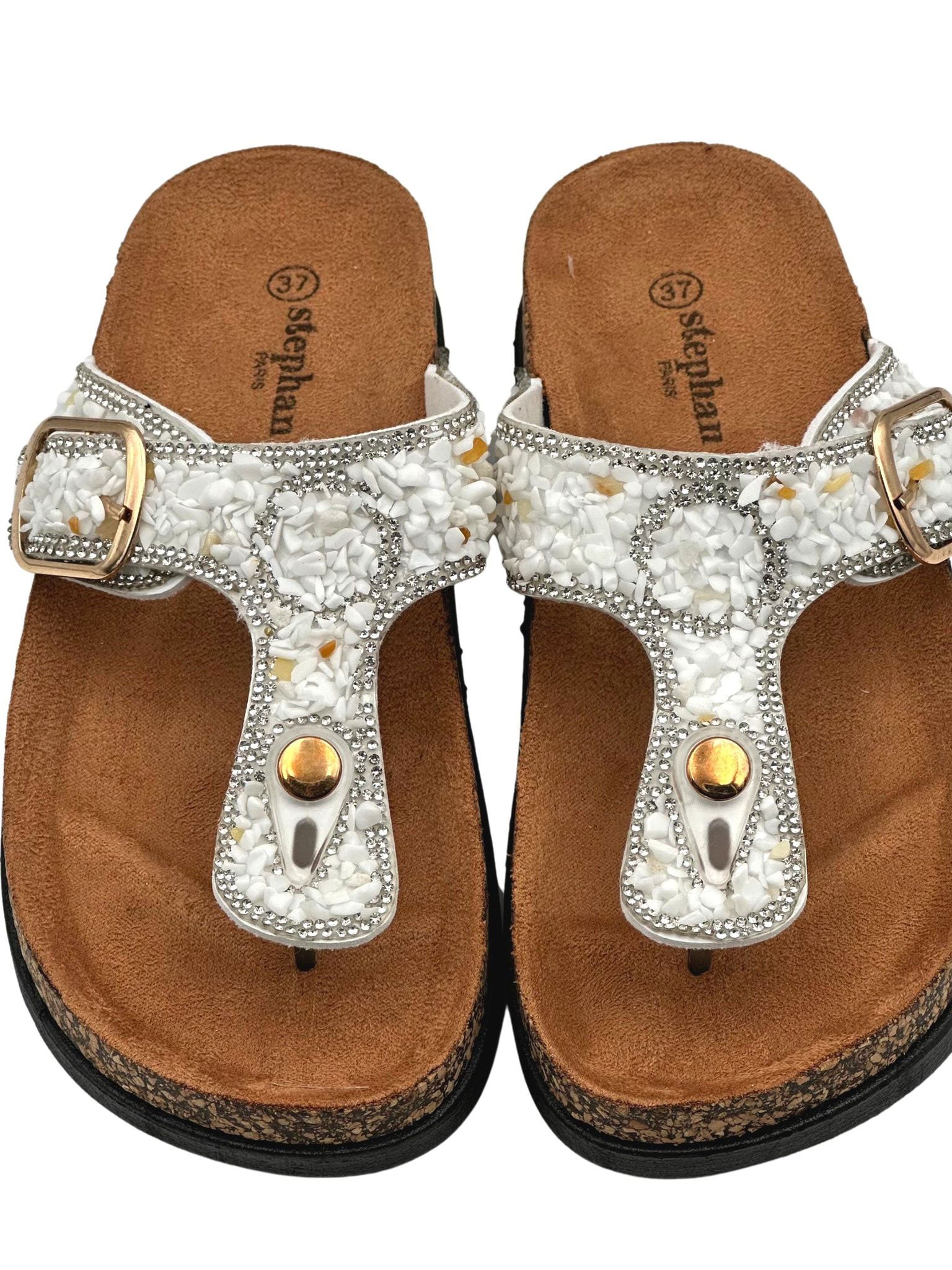 Rosalia - Sandaler med sten og spænde