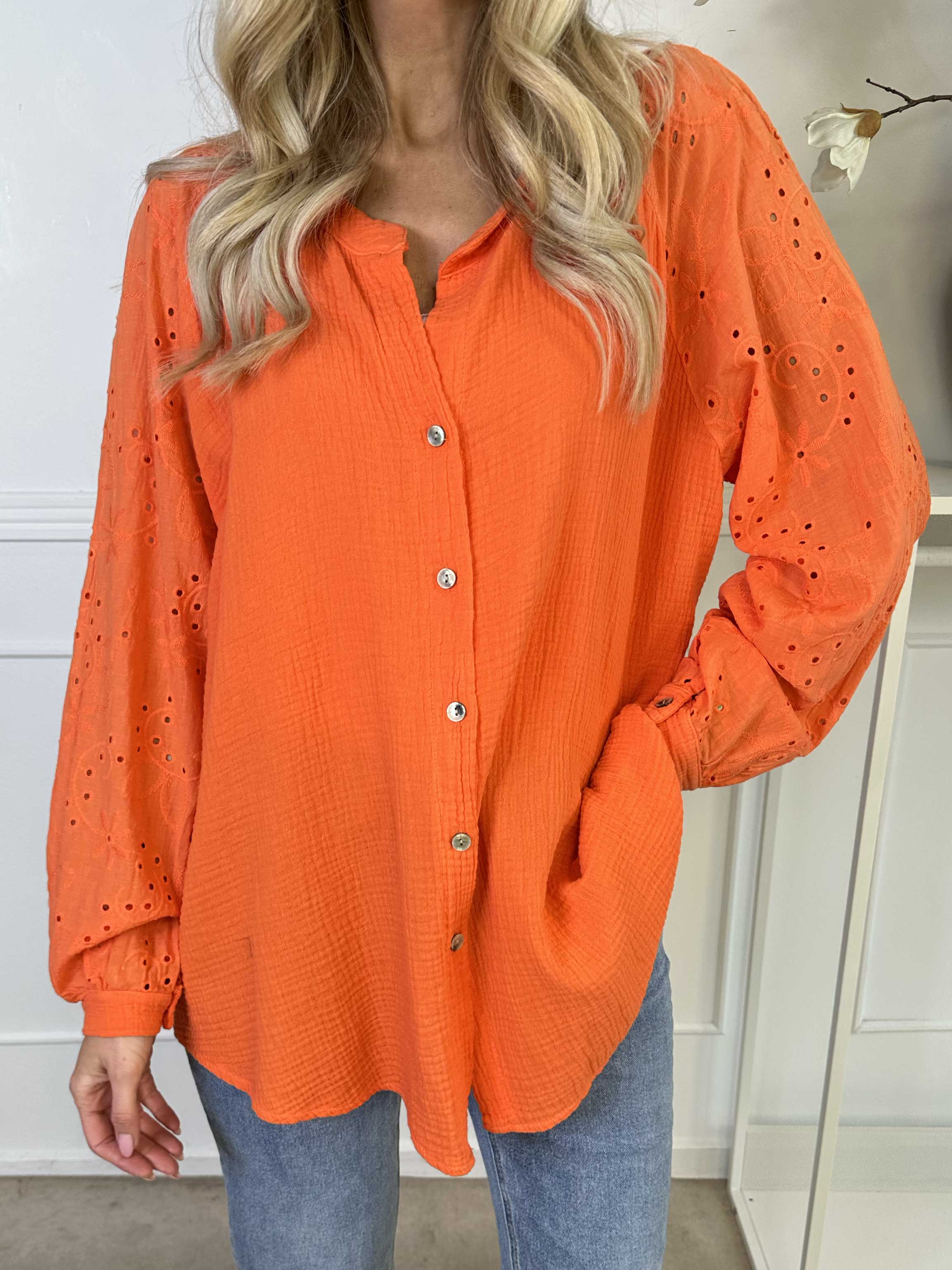 Sandrini - Blød bomuldsskjorte