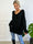 Shaima - Simpel oversized strik med lommer