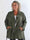Sharpay Short 2.0 - Kort let plus size trenchcoat med bindebånd