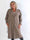 Sharpay 2.0 - Let plus size trenchcoat med bindebånd