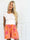 Stevie Summer - Bløde shorts i bomulds musselin-stof med sommermotiver