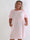 Taima - Plus size kjole i bomuldsblanding med broderet ærmer og lommer