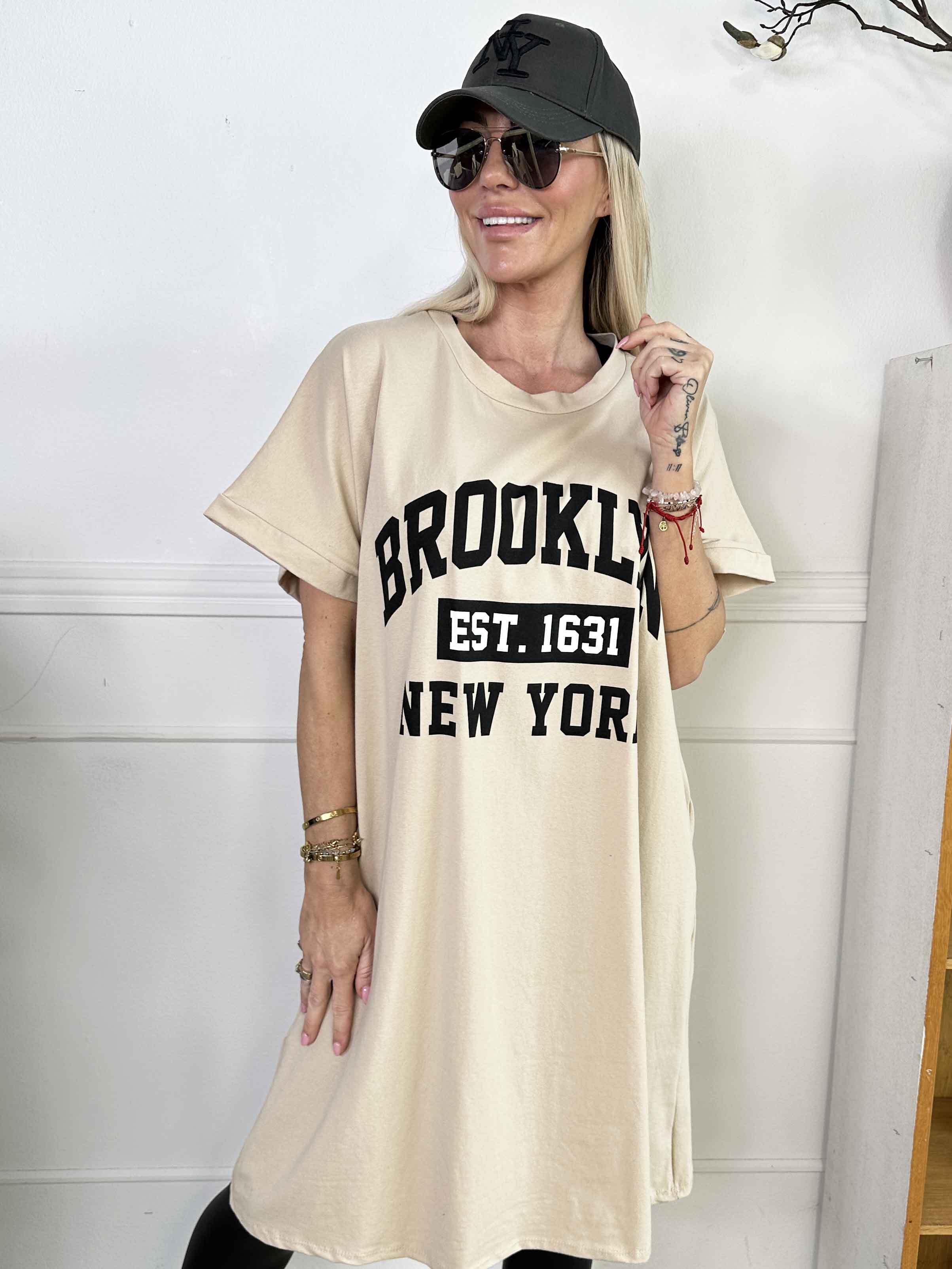 Tasmine - Brooklyn t-shirt kjole i blødt bomuld