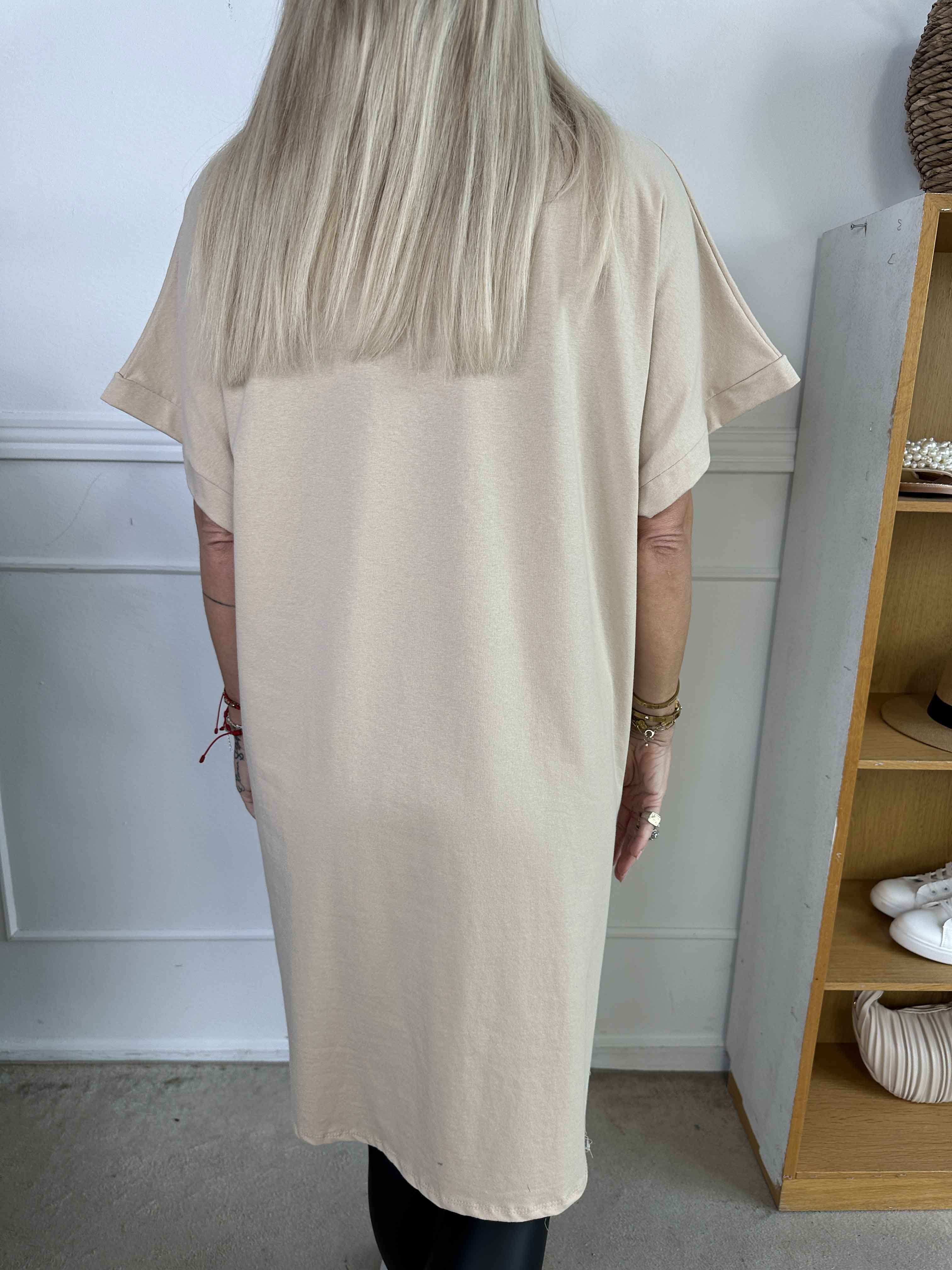 Tasmine - Brooklyn t-shirt kjole i blødt bomuld