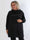 Thalia - Blød plus size joggingkjole med VOGUE stående på brystet