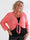 Werena Gold - Kort elastisk plus size cardigan detaljeret med guld blomster