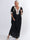 Dua - Lang plus size tunikakjole i blonde med broderet detaljer