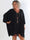 Nevena - Plus size tunikakjole med løs pasform og flagermusærmer