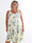 Saline - Sød plus size sommerkjole i viskose med blomsterprint