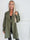 Sharpay Short 2.0 - Kort let plus size trenchcoat med bindebånd
