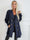 Sharpay Short 2.0 - Kort let plus size trenchcoat med bindebånd