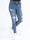 Magna - Denim skinny jeans med ripped detaljer