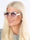 Liz - Transparente solbriller med lyst glas