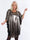 Kenya Party - Smuk plus size tunikakjole i shiny stof