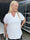 Katrine - Sød plus size tunika med blonde i ryggen
