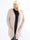 Levy - Sort plus size fluffy cardigan med lommer