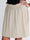 Tasja - Beigefarvet plisseret nederdel