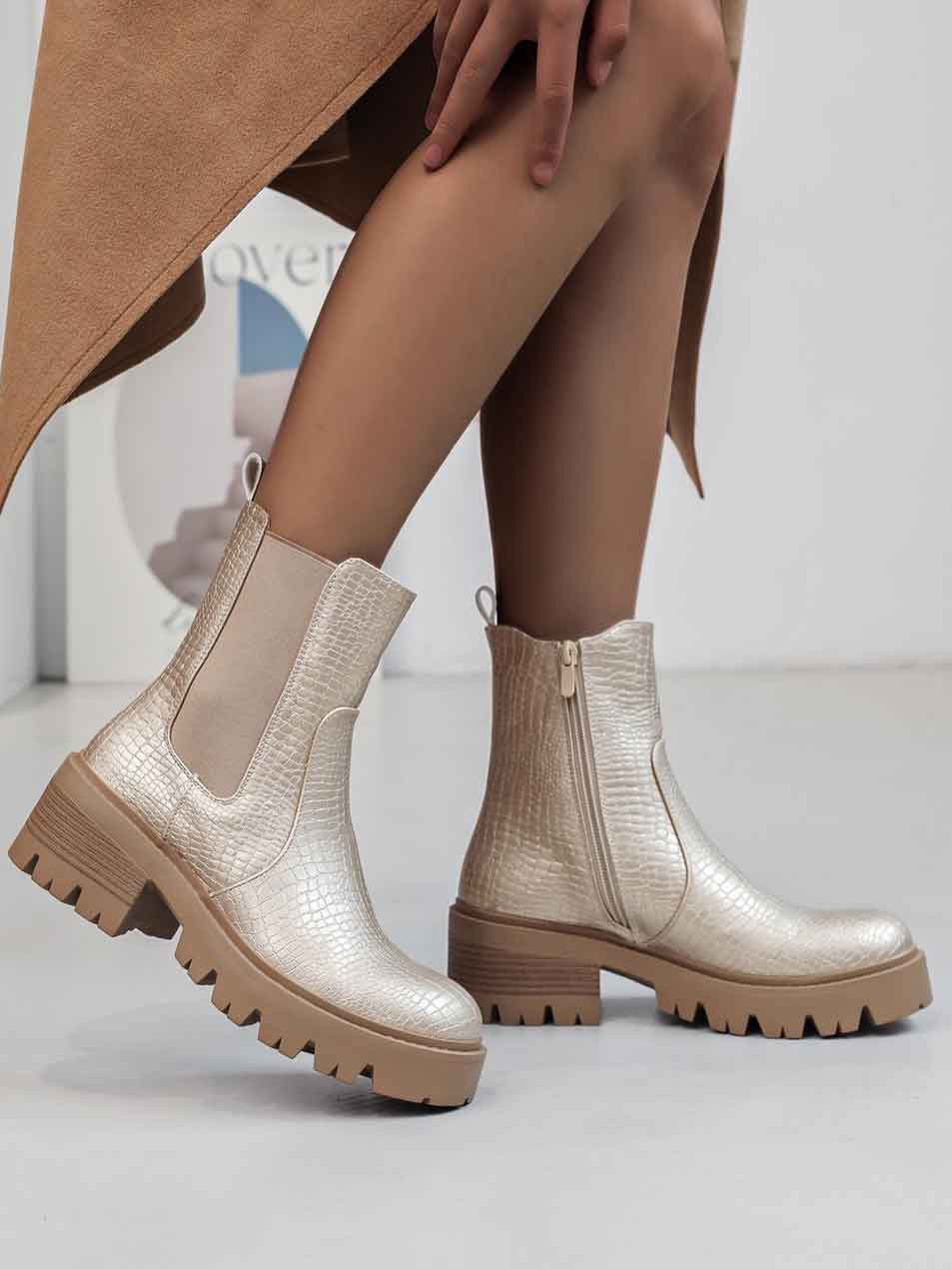 Ourania - Støvler med chunky sål