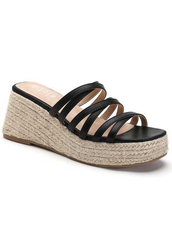 Lalina - Søde sandaler med plateau hæl