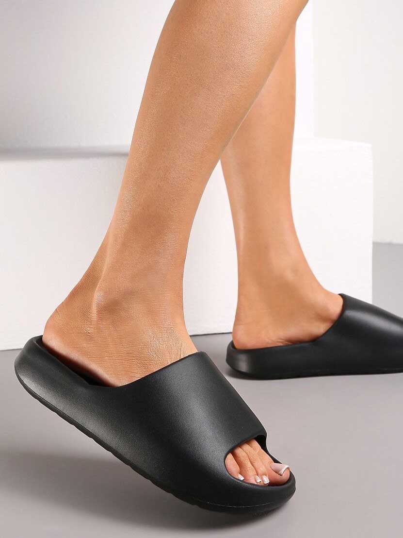 Ciabatte - Ensfarvet slippers