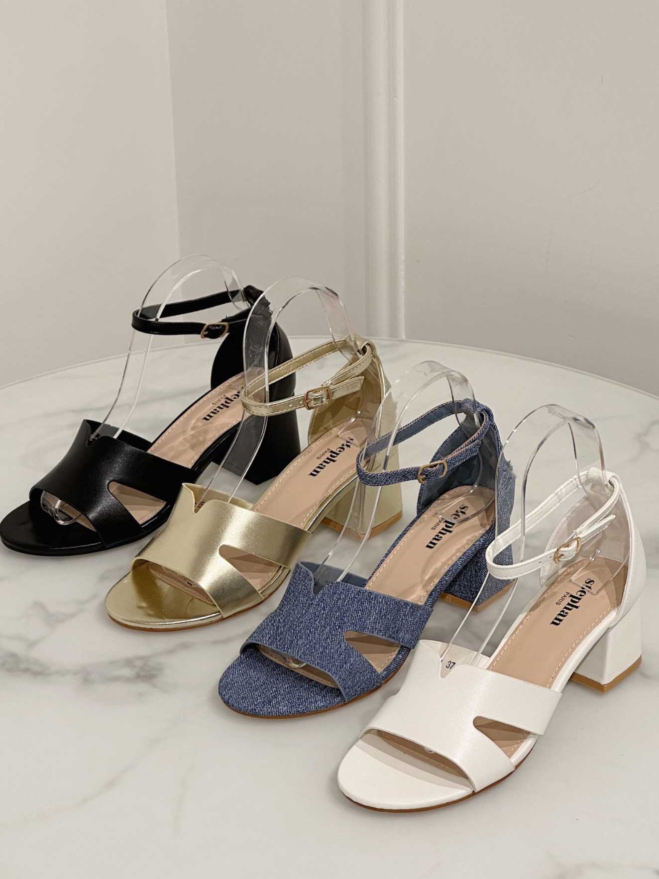 Eleonora - Sød sandal med lille hæl