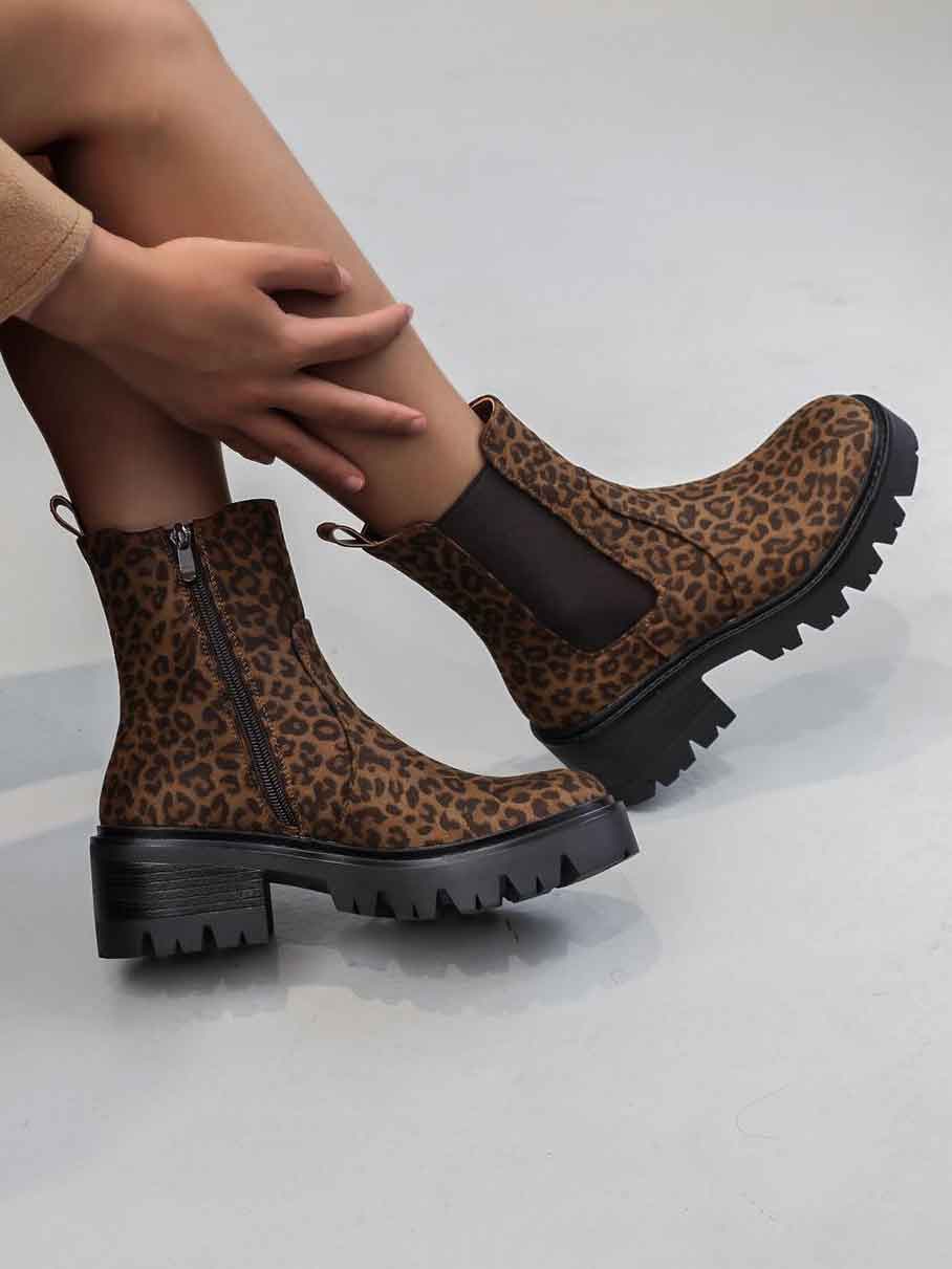 Ourania - Støvler med chunky sål