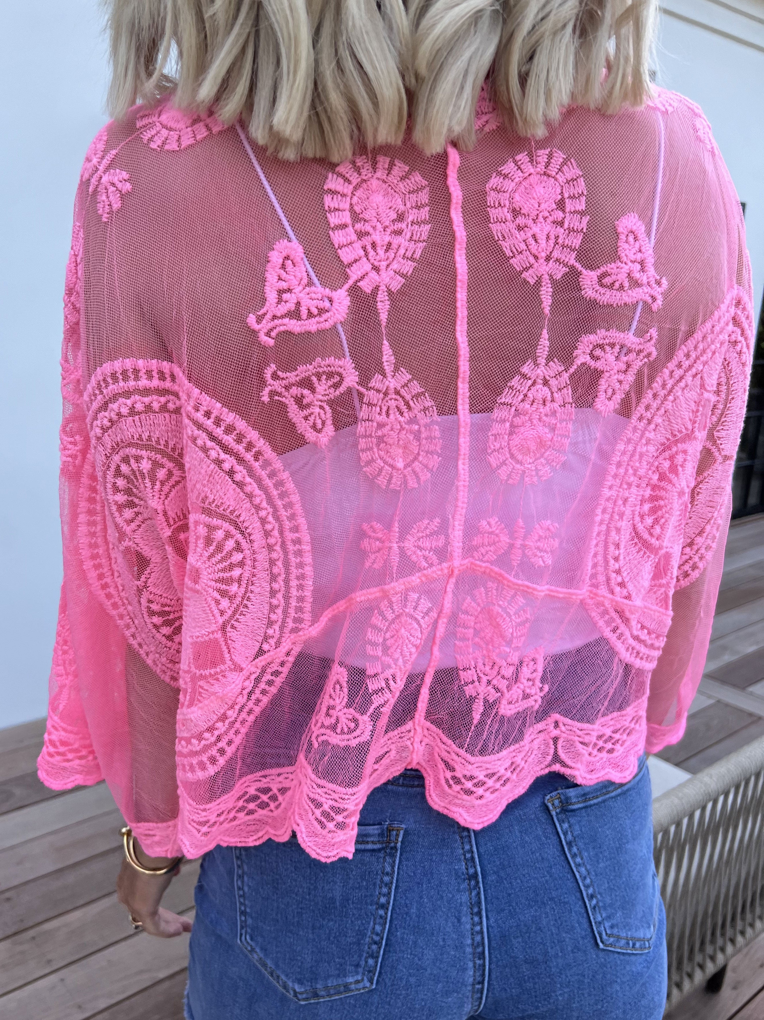 Andromeda - Sød kort blonde cardigan