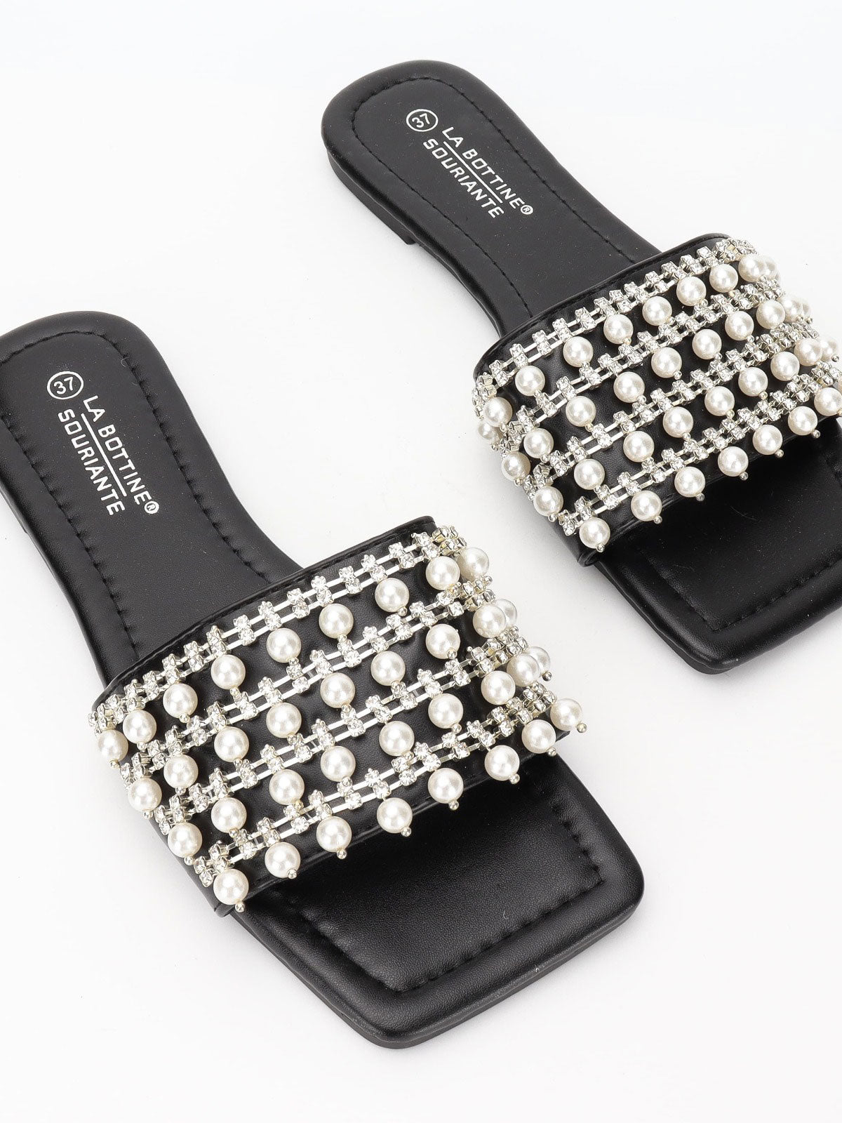 Anna Clara - Klipklapper pyntet med similisten og perler