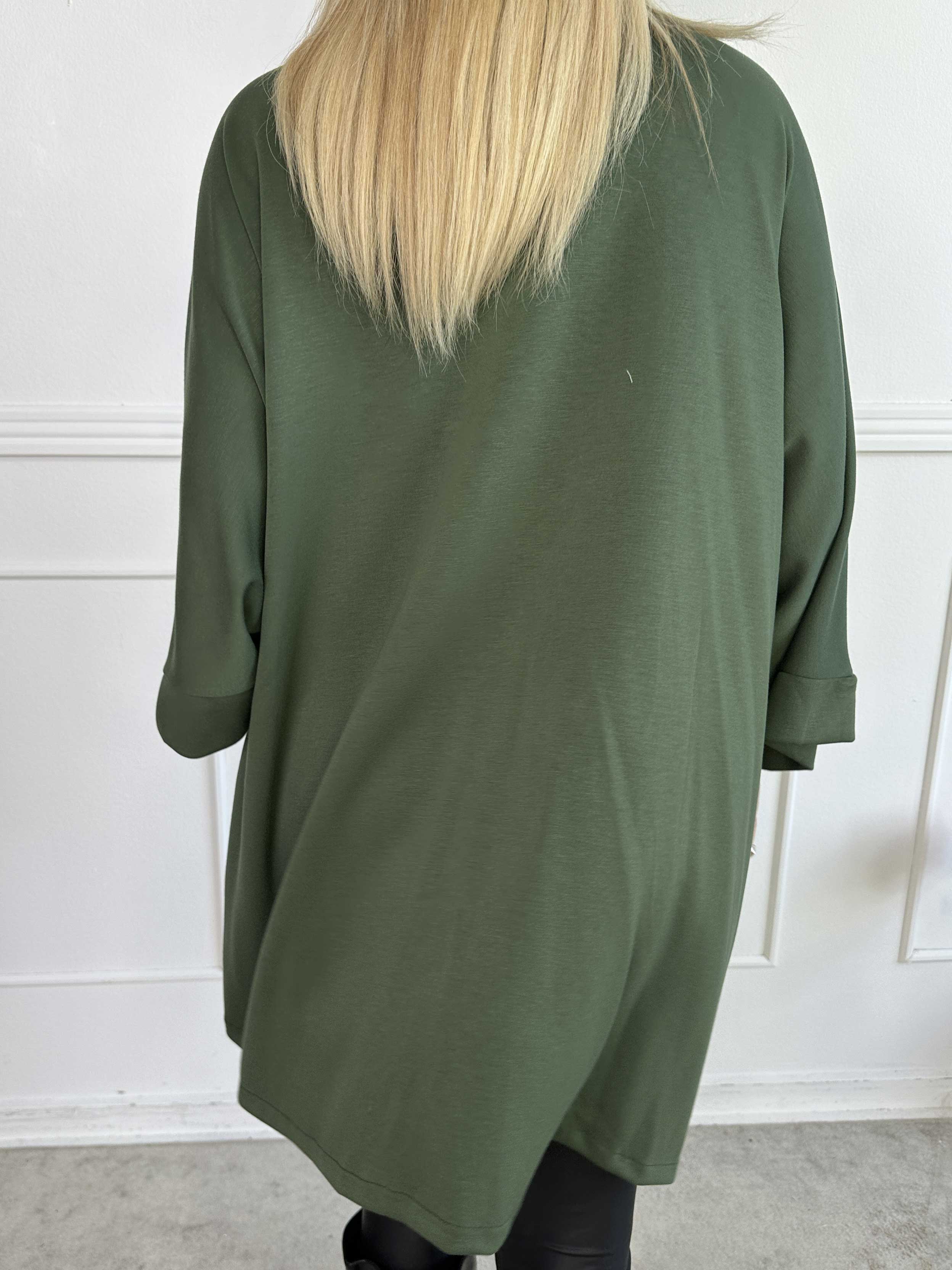 Annah Cardigan - Oversized blød cardigan med lommer