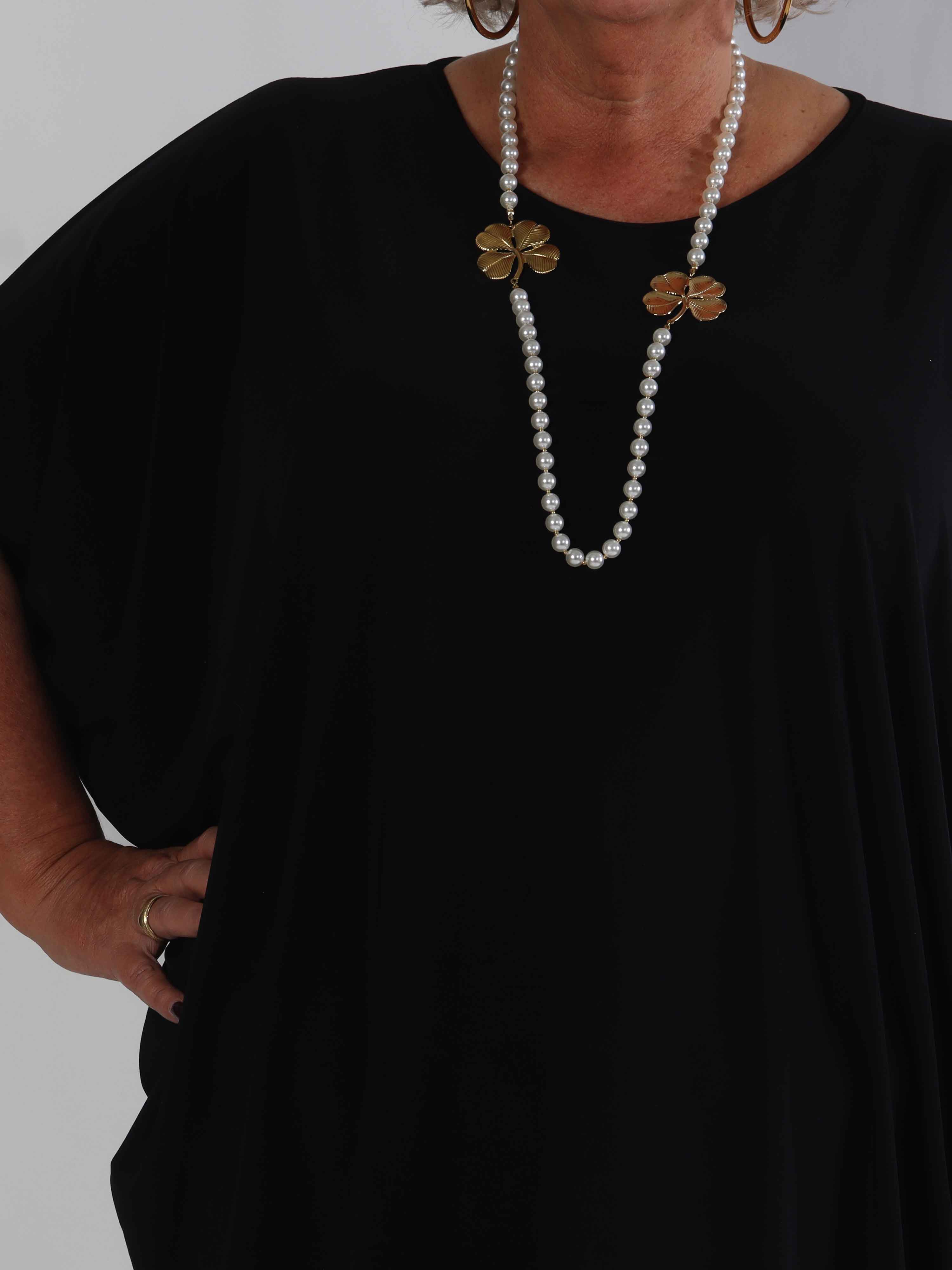 Arabella - Plus size tunika med flagermusærmer