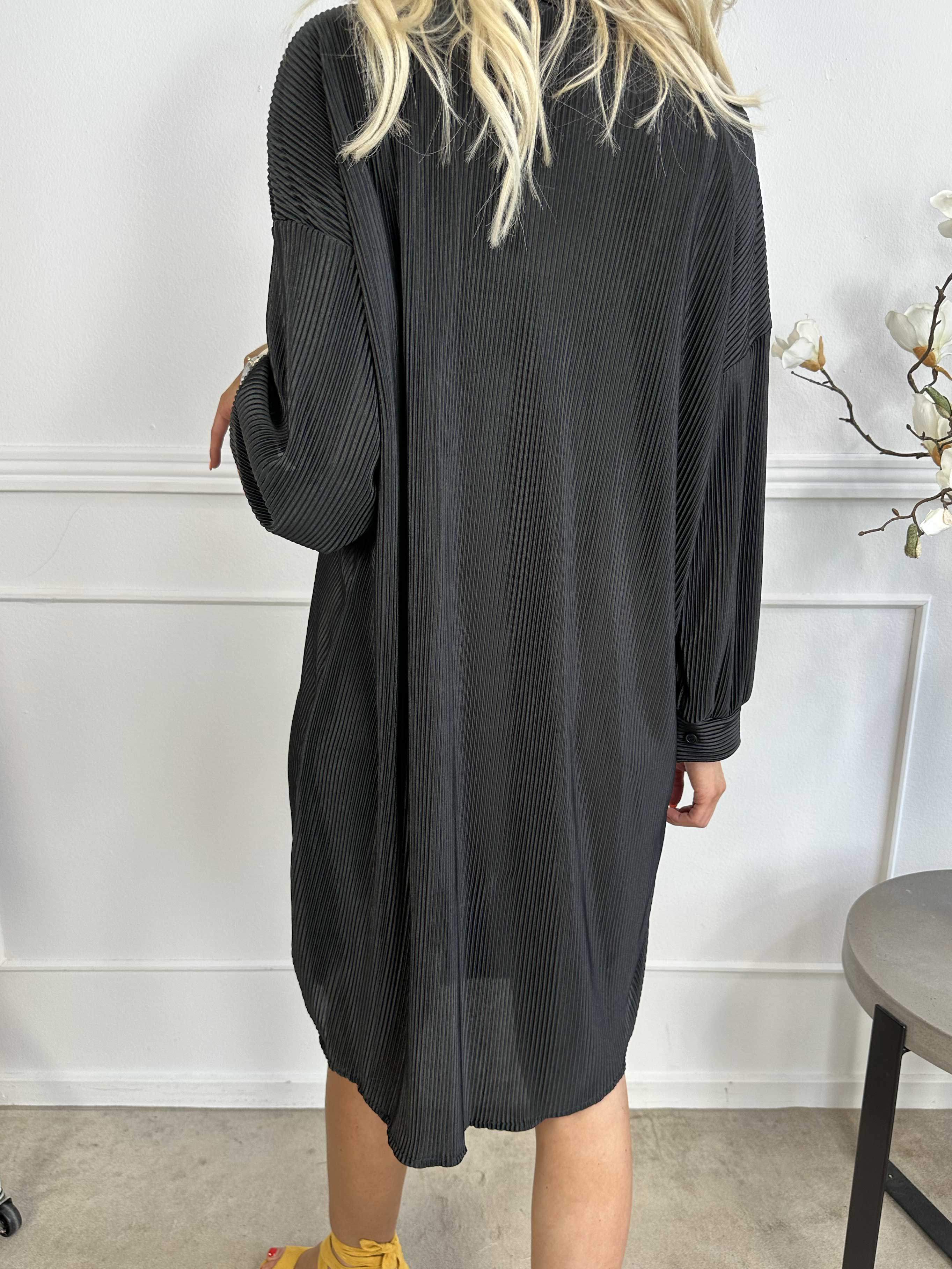 Bellatrix - Skjortekjole i rib