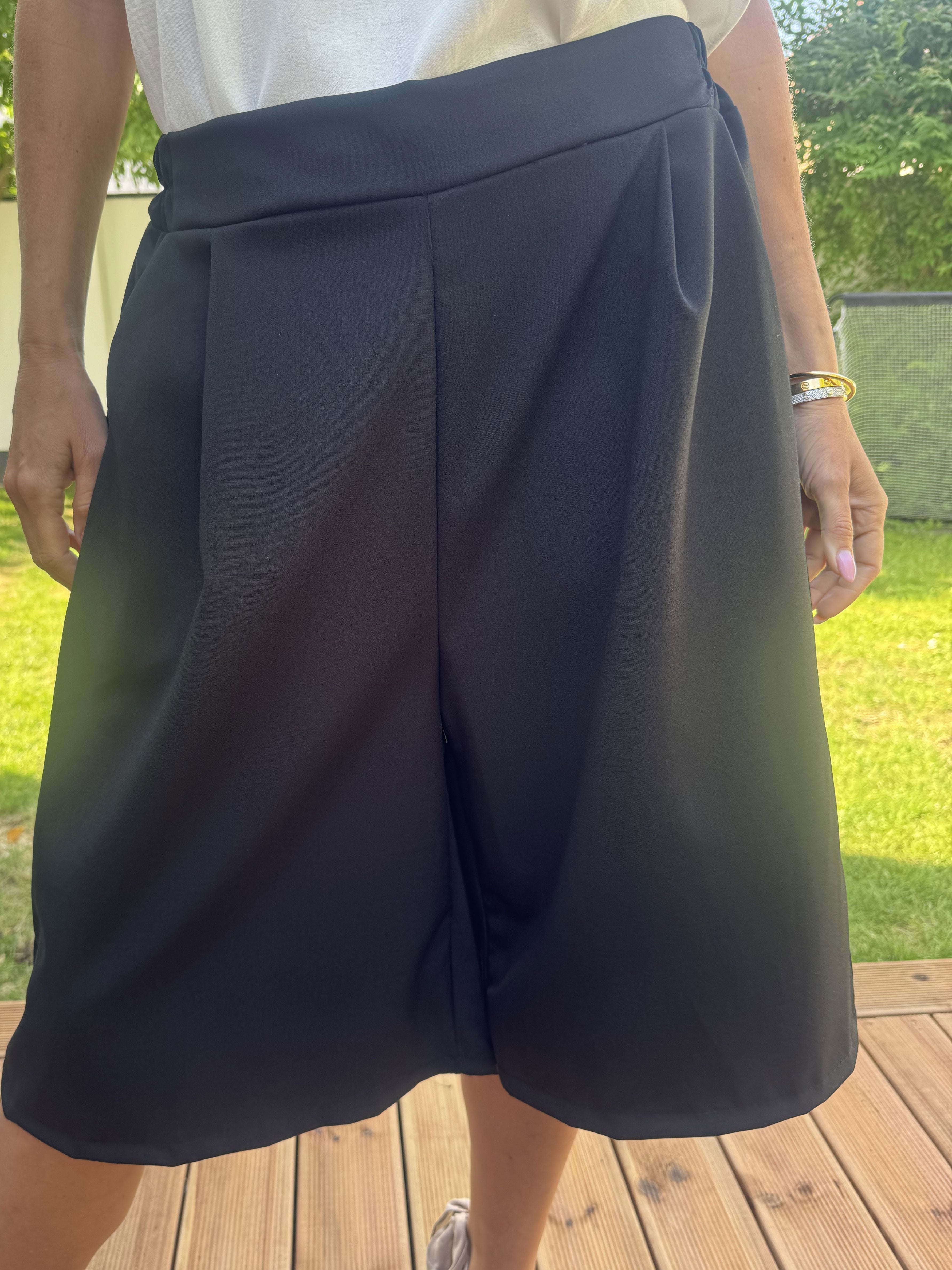 Bursia - Lange shorts i løs pasform