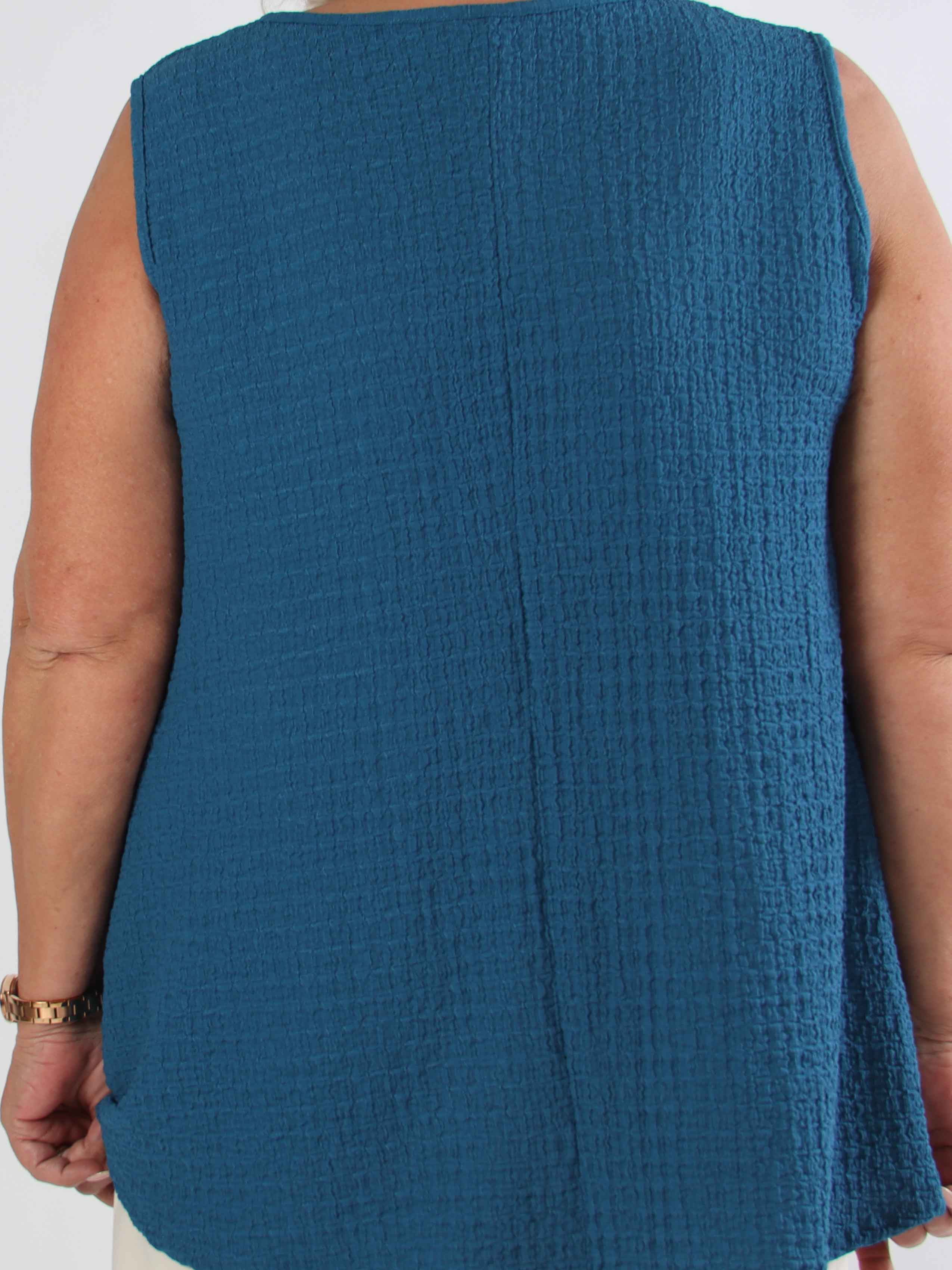 Carme - Sød plus size tunika i viskoseblanding og løs pasform