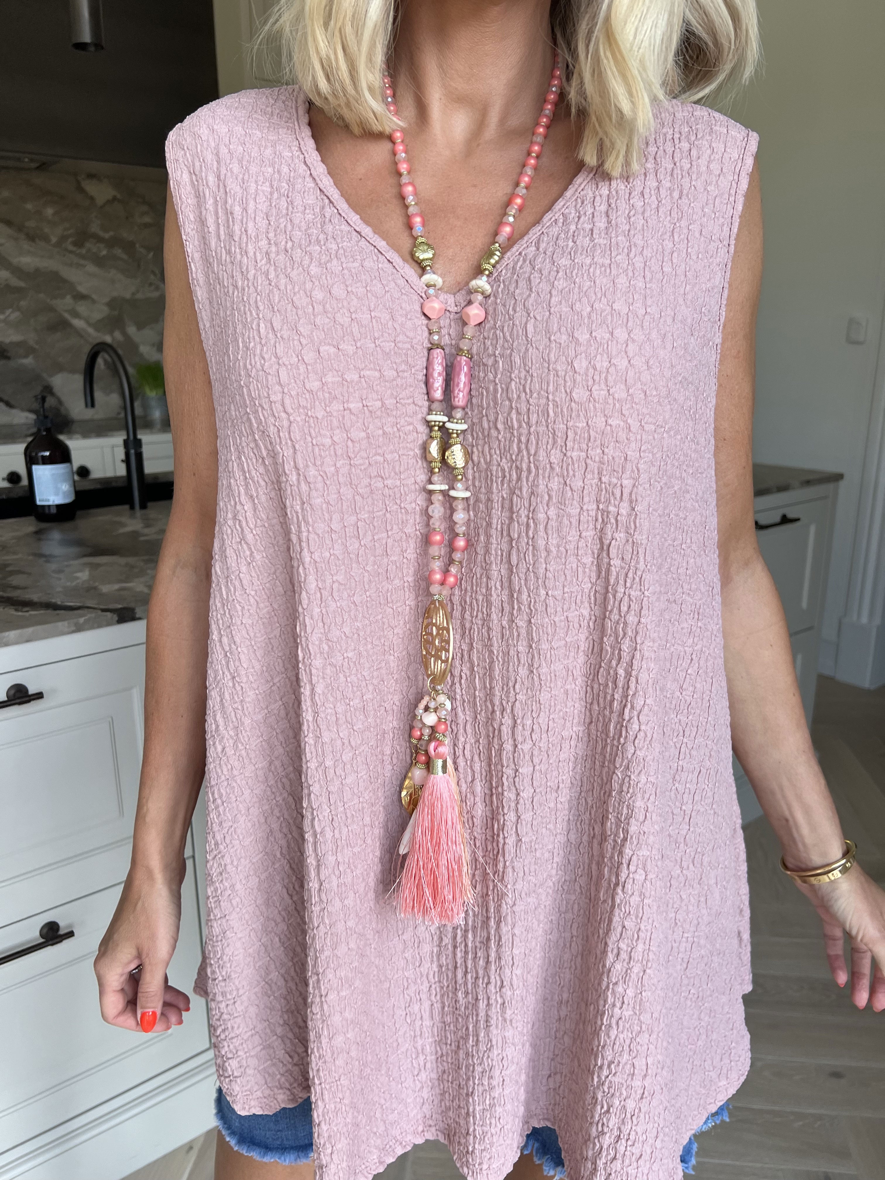 Carme - Sød tunika i viskoseblanding og løs pasform