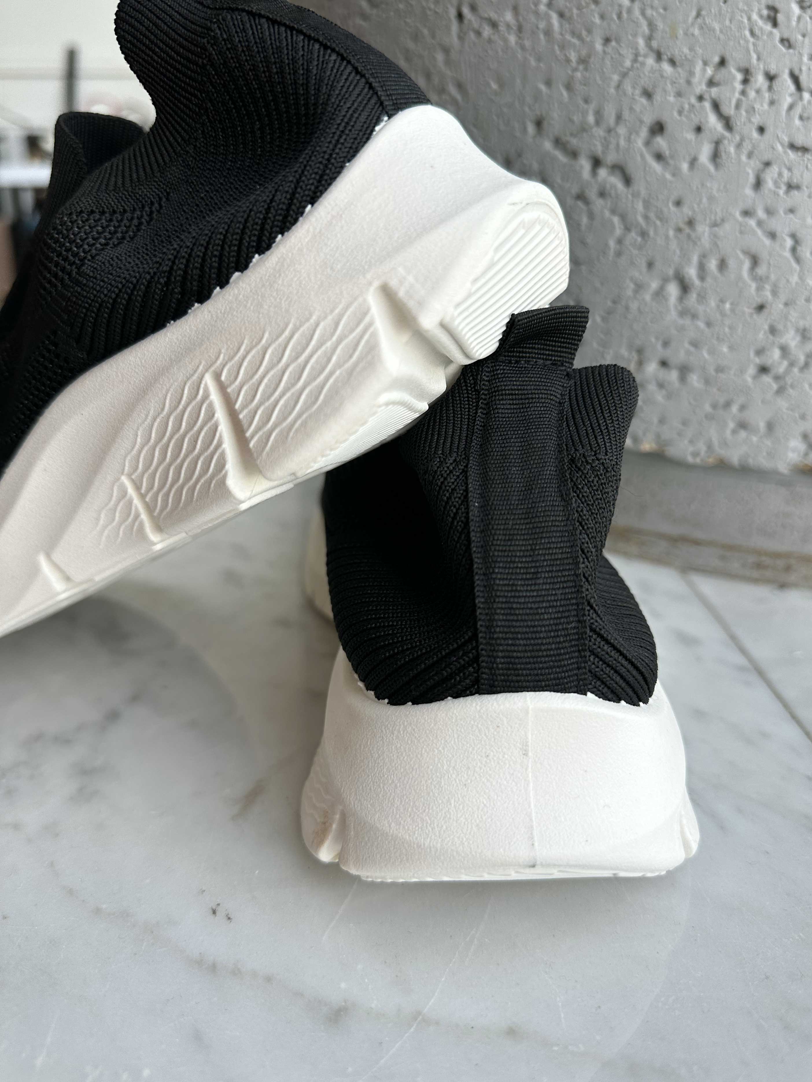 Cassie - Sokkesneakers med glimmertråde