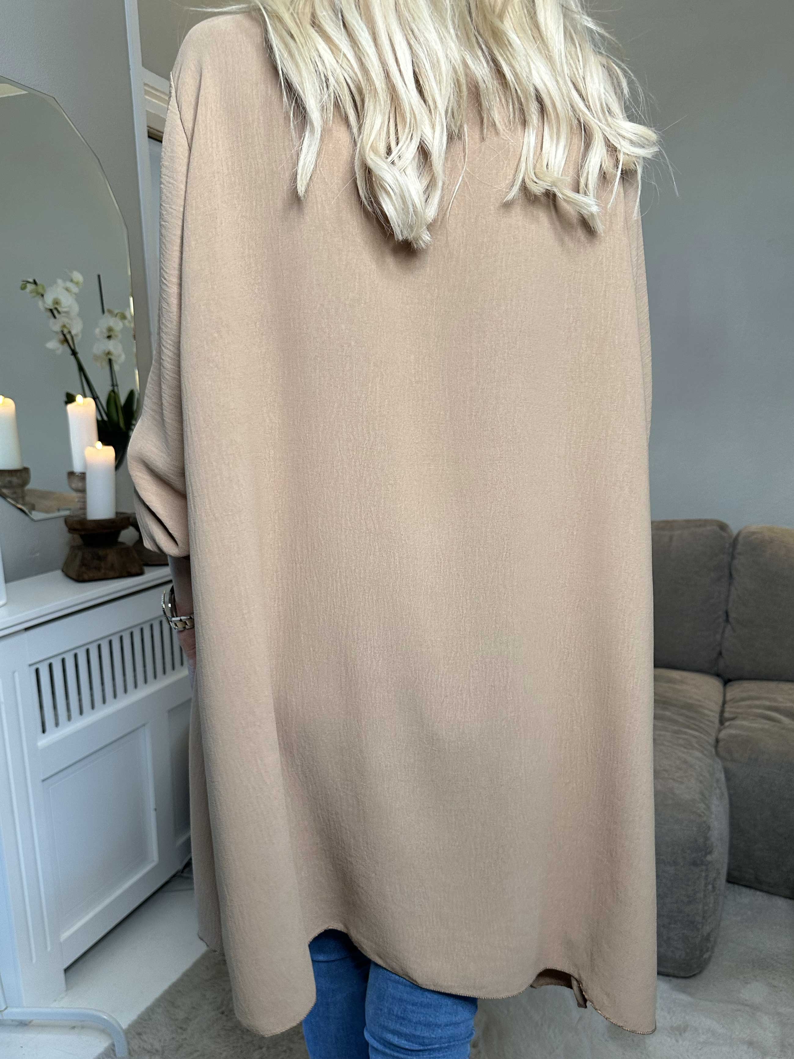 Claudia Dress - Tunikakjole med lynlås og lommer