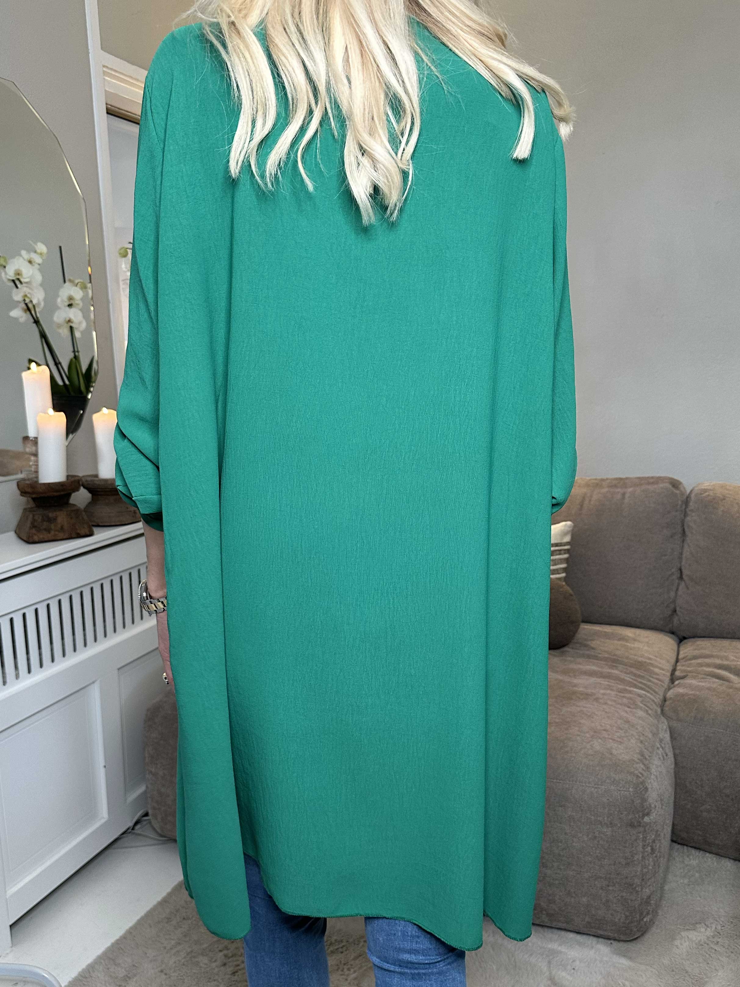 Claudia Dress - Tunikakjole med lynlås og lommer