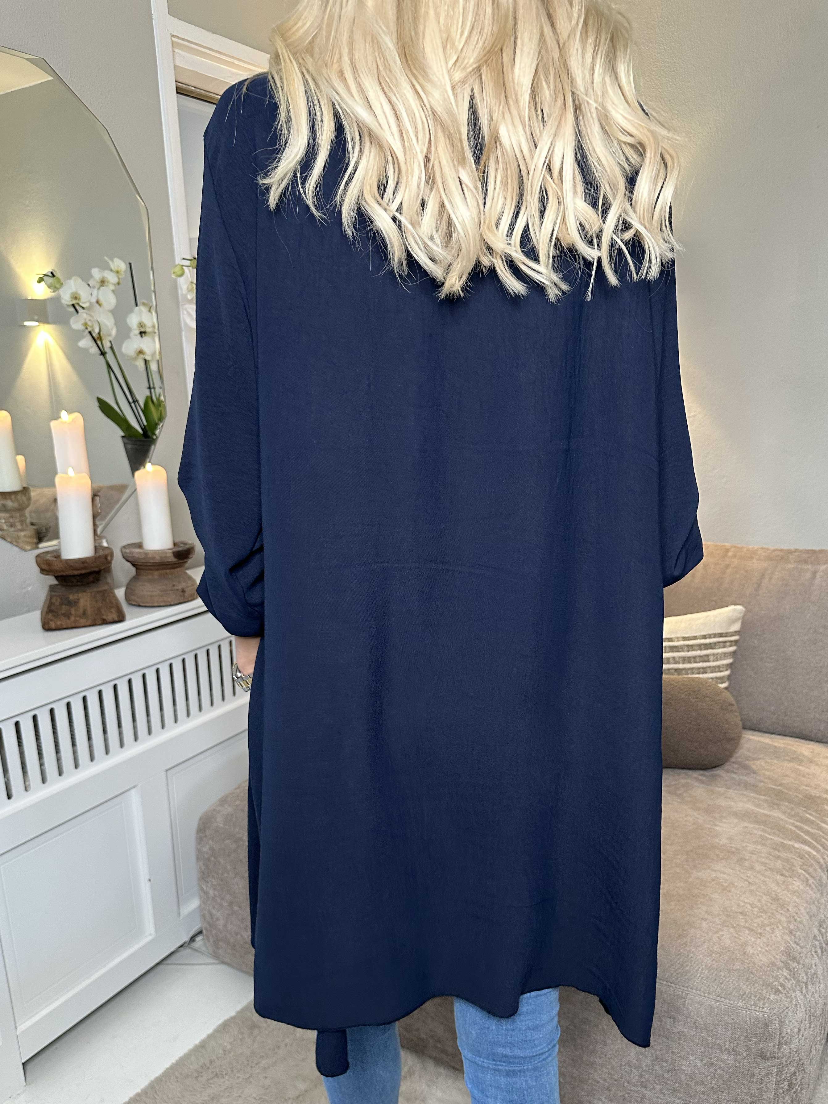 Claudia Dress - Tunikakjole med lynlås og lommer