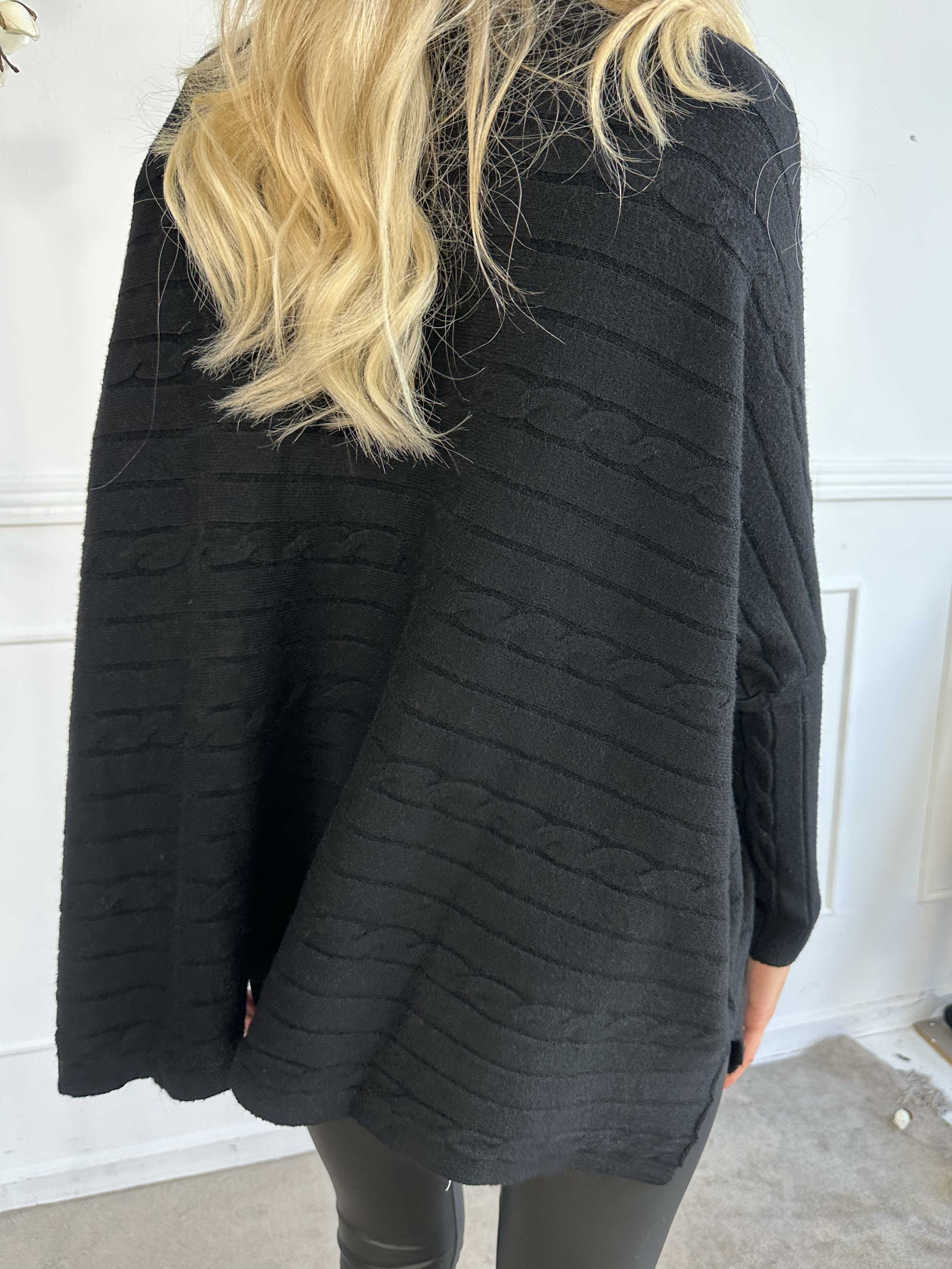 Diamond - Sød blød elastisk strik med turtleneck