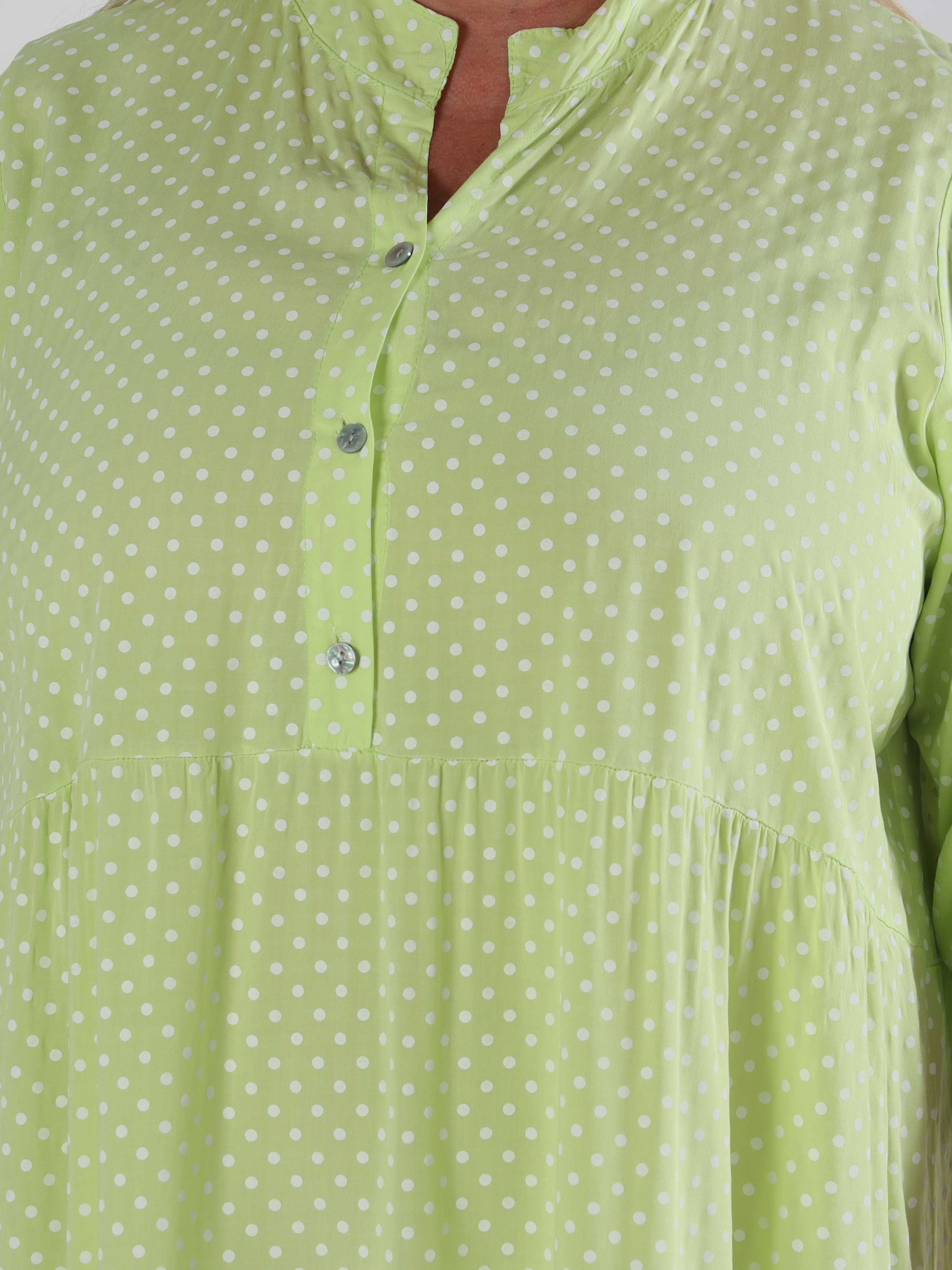 Dotti - Plus size kjole med lag på lag look i viskose