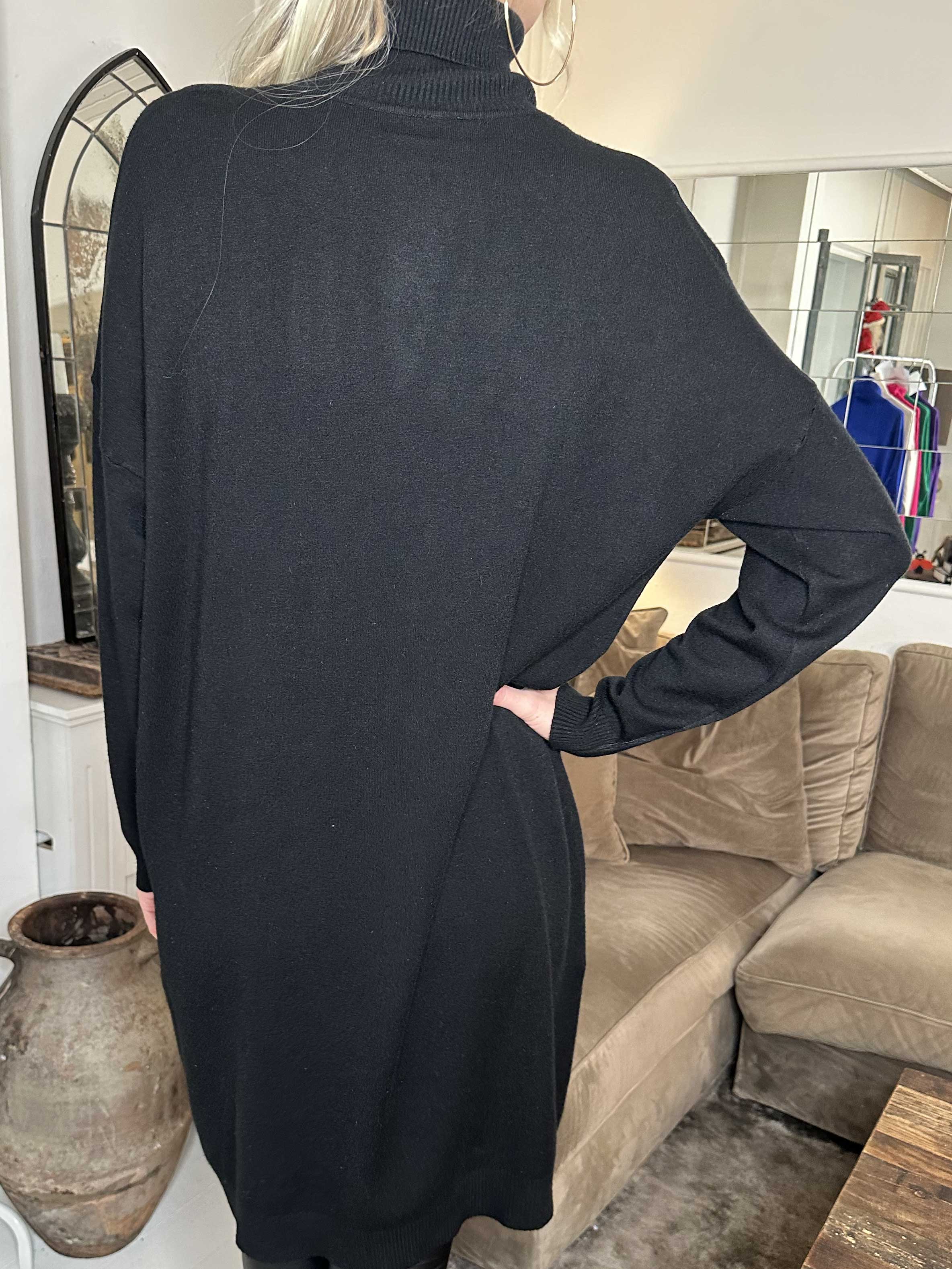 Elmira - Meget blød strikkjole i elastiskstof