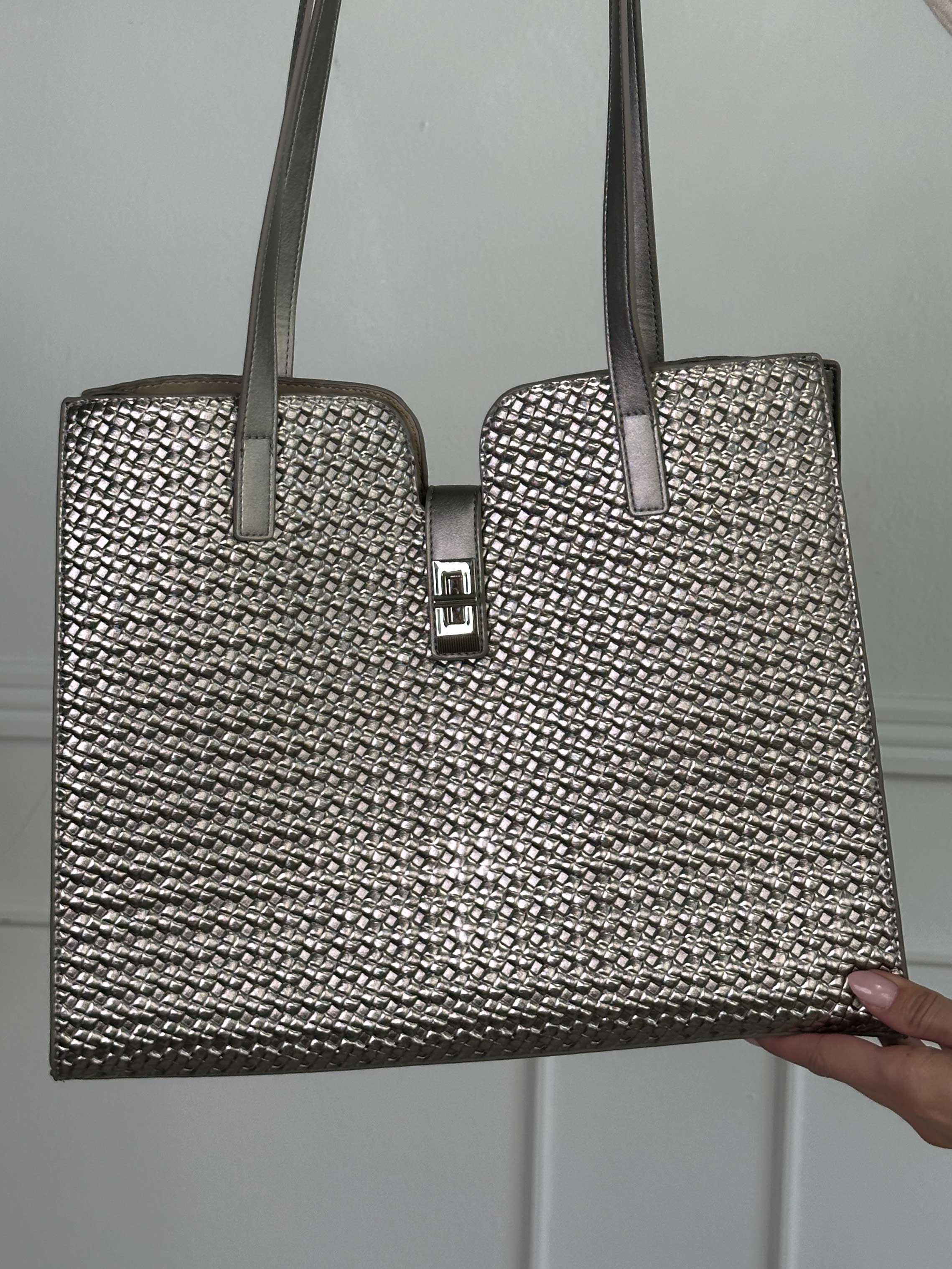 Eudora - Skuldertaske med sølvspænde