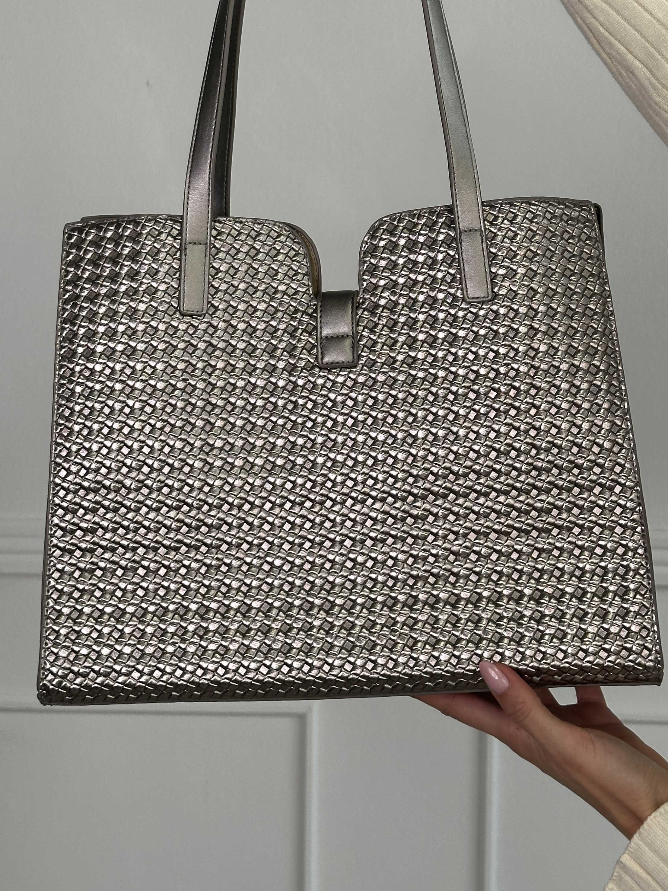 Eudora - Skuldertaske med sølvspænde