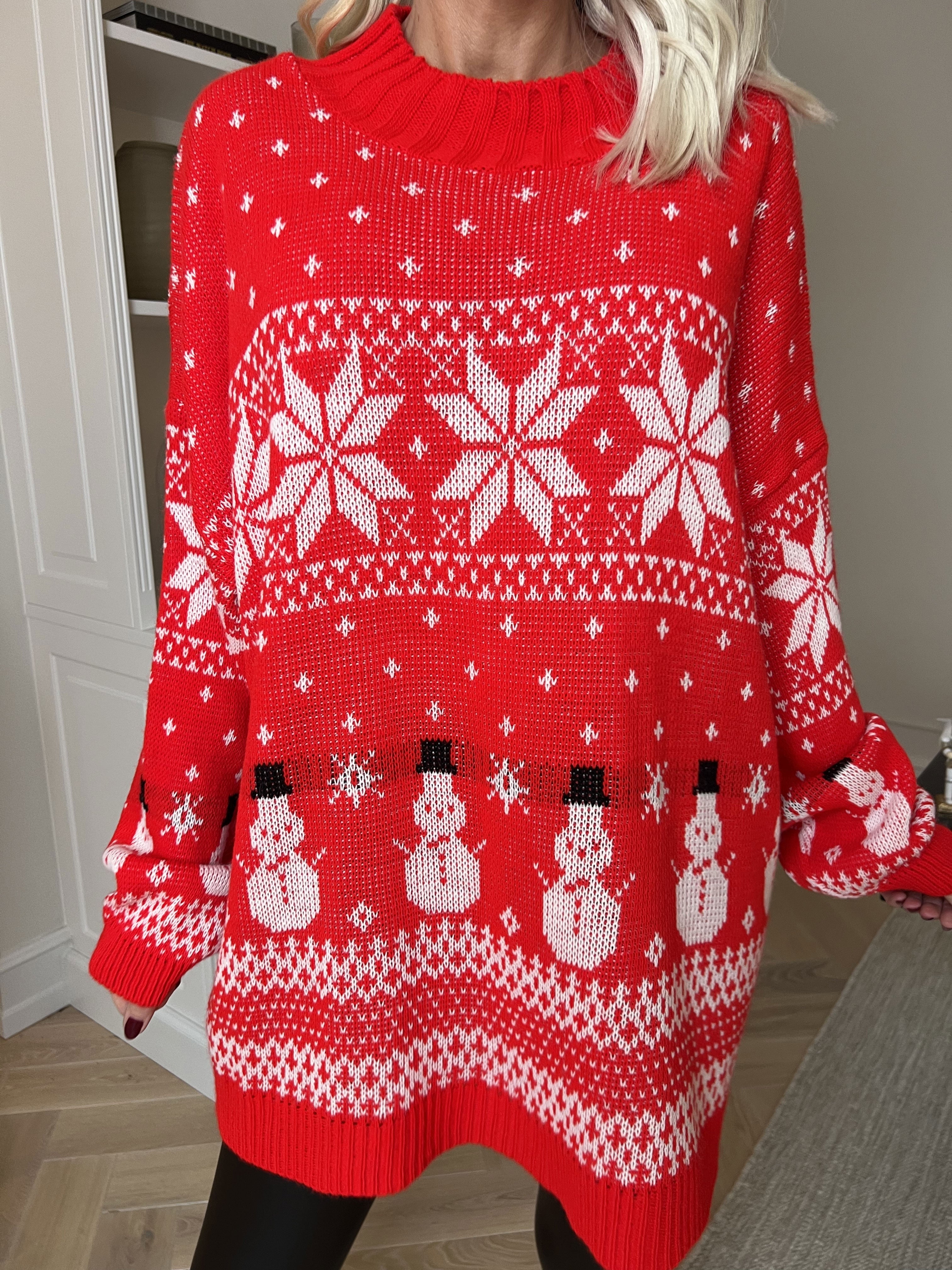 Frosty - Julestrik med snemænd og snefnug