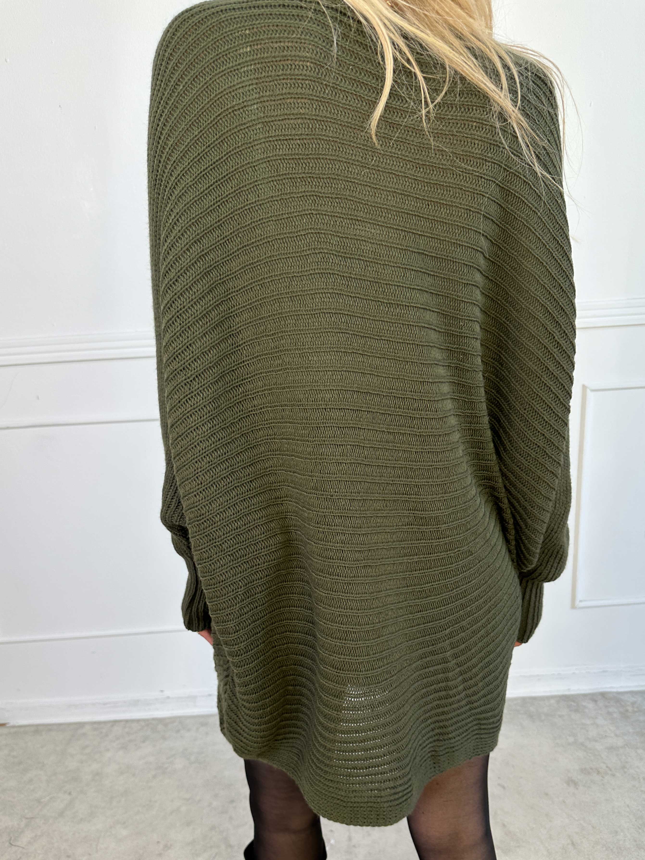 Gabbi - Oversized strik med flagermusærmer