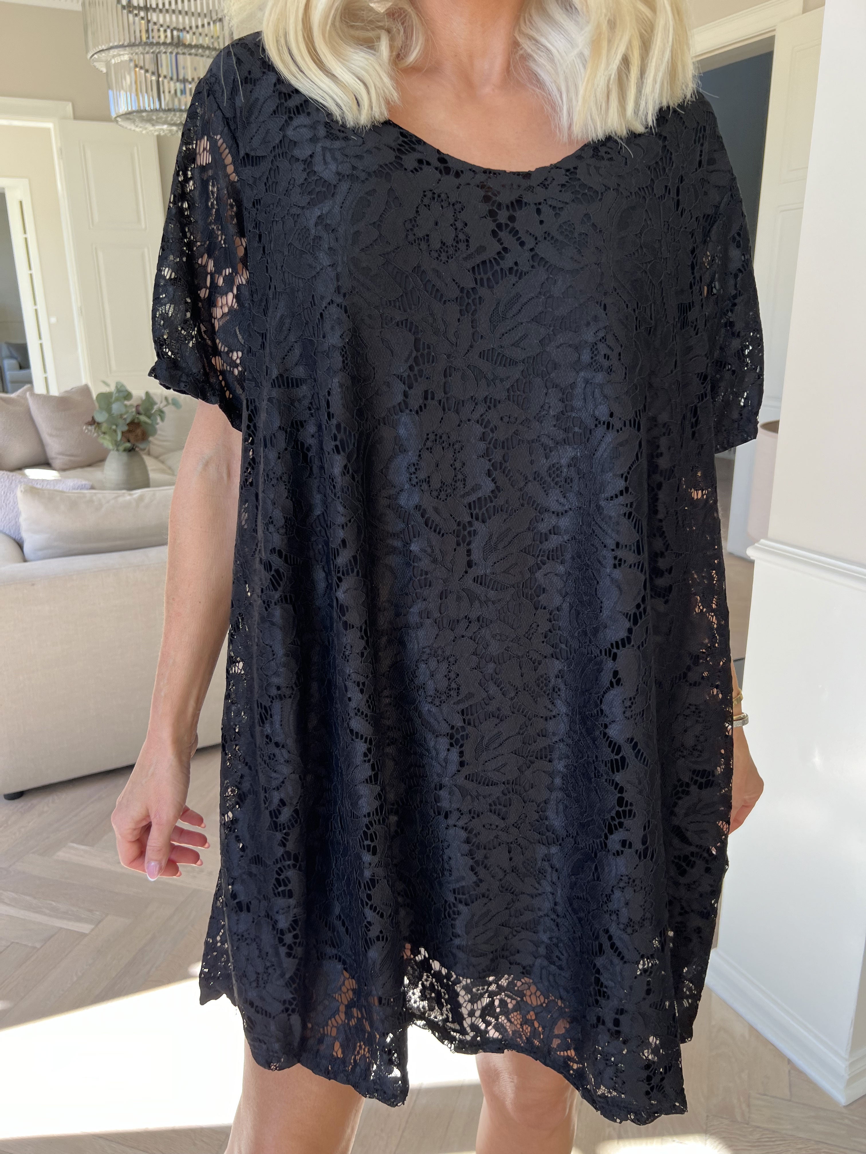 Gloria - Blondekjole i a-facon