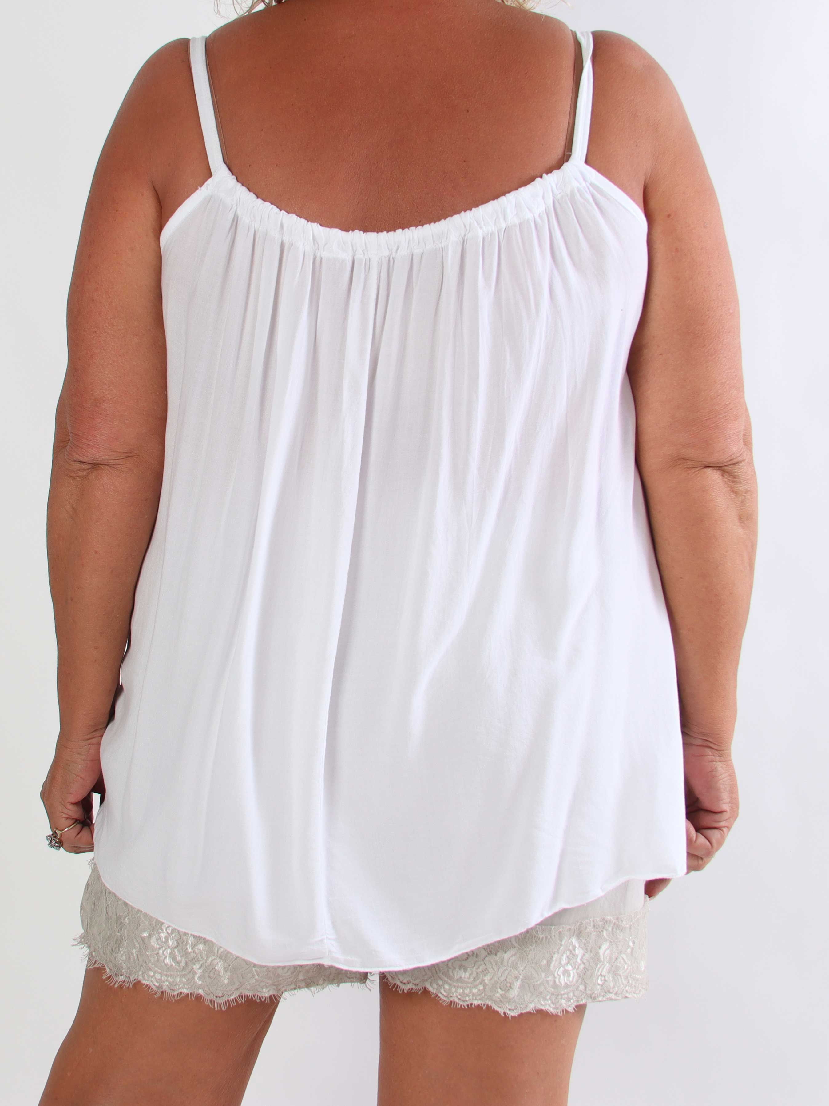 Sunshines Top - Let og luftig plus size top i viskose