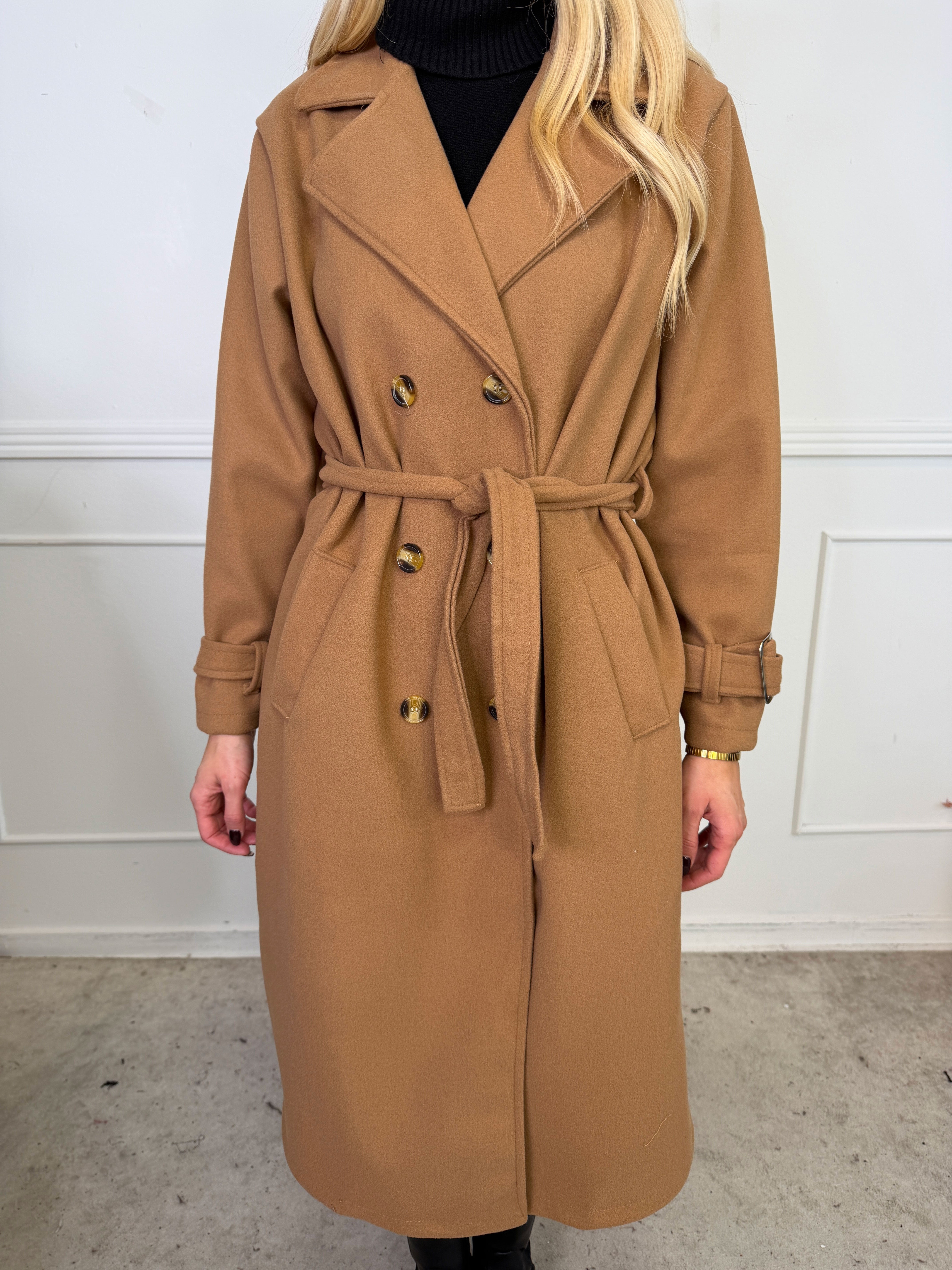 Sharpay Coat - Trenchcoat med bindebånd